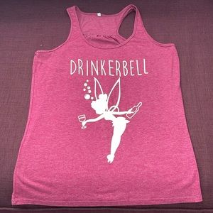 Drinkerbell Tinkerbell racer back tank top